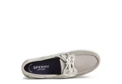 Sperry Womens Coastfish 2-eye Boat Shoe - Pale Grey -Sale Shoes Store US 01 105709 04