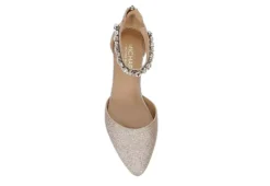 Michael By Michael Shannon Womens Alora Flat - Gold -Sale Shoes Store US 01 106102 05