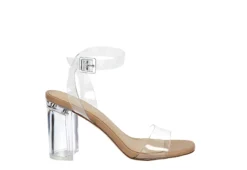 Michael By Michael Shannon Womens Selina Sandal - Clear -Sale Shoes Store US 01 107011 01