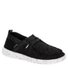Heydude Womens Wendy Halo Slip On Sneaker - Black -Sale Shoes Store US 01 107703 00