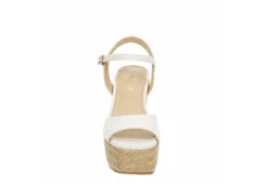 Xappeal Womens Sierra Wedge Sandal - White -Sale Shoes Store US 01 203502 02
