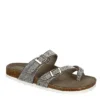 Madden Girl Womens Brycee Footbed Sandal - Med Metallic -Sale Shoes Store US 01 250117 00