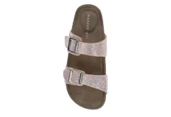 Madden Girl Womens Brando Footbed Sandal - Blush -Sale Shoes Store US 01 250135 05