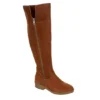 Eva & Zoe Womens Bria Wide Calf Tall Boot - Cognac -Sale Shoes Store US 01 301948 00