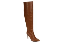 Xappeal Womens Miranda Wide Calf Over The Knee Boot - Mocha
