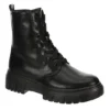 Limelight Womens Rudy Combat Boot - Black -Sale Shoes Store US 01 302010 00