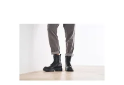 Limelight Womens Rudy Combat Boot - Black -Sale Shoes Store US 01 302010 03