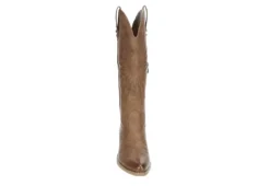 Michael By Michael Shannon Womens Taylor Western Boot - Taupe -Sale Shoes Store US 01 302744 02