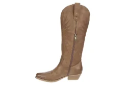 Michael By Michael Shannon Womens Taylor Western Boot - Taupe -Sale Shoes Store US 01 302744 03