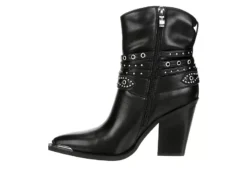 Michael By Michael Shannon Womens Dottie Western Boot - Black -Sale Shoes Store US 01 302754 03