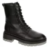 Limelight Womens Erin Combat Boot - Black -Sale Shoes Store US 01 302755 00