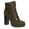 Limelight Womens Halle Lace-up Boot - Olive -Sale Shoes Store US 01 302780 00