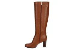 Lauren Blakwell Womens Raquel Wide Calf Tall Dress Boot - Cognac -Sale Shoes Store US 01 302783 03