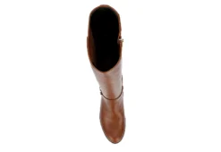 Lauren Blakwell Womens Raquel Wide Calf Tall Dress Boot - Cognac -Sale Shoes Store US 01 302783 05