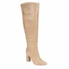 Michael By Michael Shannon Womens Camille Wide Calf Over The Knee Boot - Latte -Sale Shoes Store US 01 302791 00