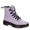 Dr. Martens Dr.martens Womens Combs Nylon Combat Boot - Lilac -Sale Shoes Store US 01 302907 00