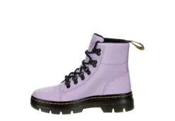 Dr. Martens Dr.martens Womens Combs Nylon Combat Boot - Lilac -Sale Shoes Store US 01 302907 03