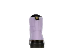 Dr. Martens Dr.martens Womens Combs Nylon Combat Boot - Lilac -Sale Shoes Store US 01 302907 04