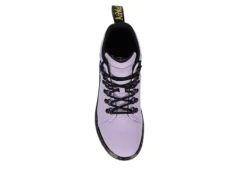 Dr. Martens Dr.martens Womens Combs Nylon Combat Boot - Lilac -Sale Shoes Store US 01 302907 05