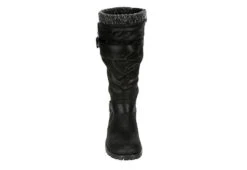 Xappeal Womens Chelsey Tall Boot - Black -Sale Shoes Store US 01 340088 02