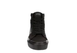 Vans Womens Filmore High Top Platform Sneaker - Black -Sale Shoes Store US 01 401394 02