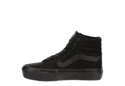 Vans Womens Filmore High Top Platform Sneaker - Black -Sale Shoes Store US 01 401394 03