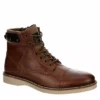 Franco Fortini Mens Wyatt Lace-up Boot - Brown -Sale Shoes Store US 01 501325 00