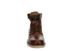 Franco Fortini Mens Wyatt Lace-up Boot - Brown -Sale Shoes Store US 01 501325 02