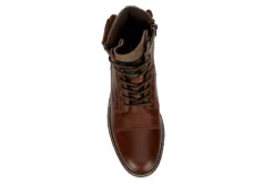 Franco Fortini Mens Wyatt Lace-up Boot - Brown -Sale Shoes Store US 01 501325 05