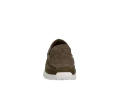Day Five Mens Belize Slip On Sneaker - Brown -Sale Shoes Store US 01 501706 02