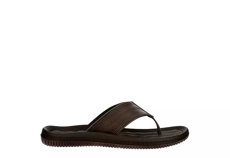 Bjorndal Mens Dunas Flip Flop Sandal - Brown 4 Bjorndal Mens Dunas Flip Flop Sandal - Brown - Image 2