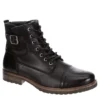 Restoration Mens Jump Lace-up Boot - Black -Sale Shoes Store US 01 561070 00