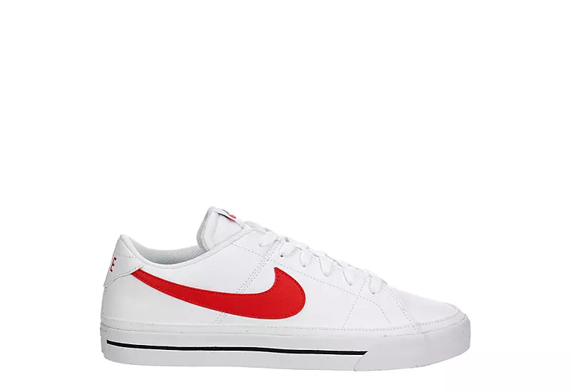Nike Mens Court Legacy Low Sneakers - White 4 Nike Mens Court Legacy Low Sneakers - White - Image 2