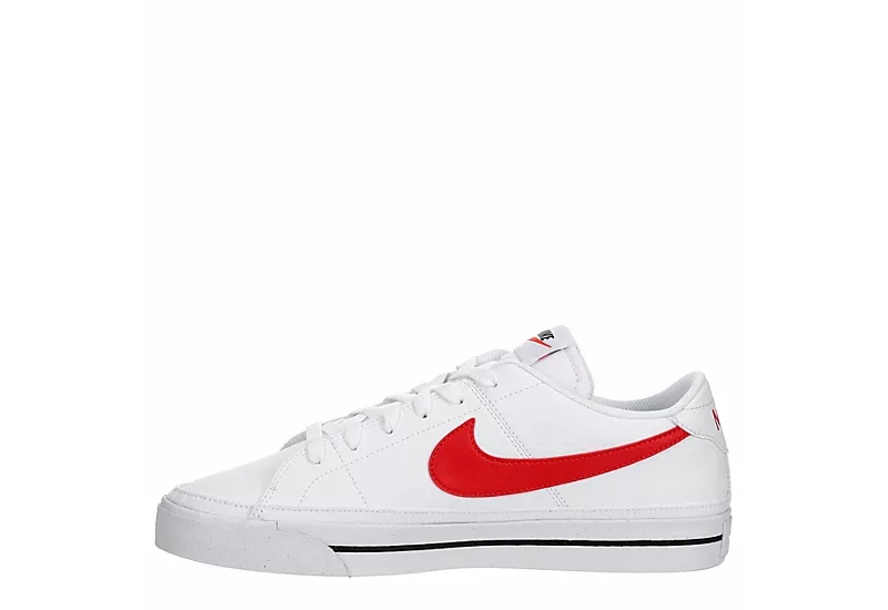 Nike Mens Court Legacy Low Sneakers - White 6 Nike Mens Court Legacy Low Sneakers - White - Image 4