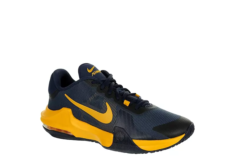 Nike Mens Air Max Impact 4 Basketball Shoe - Navy